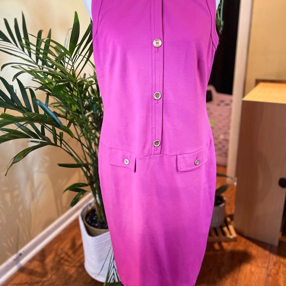 Talbots magenta dress
